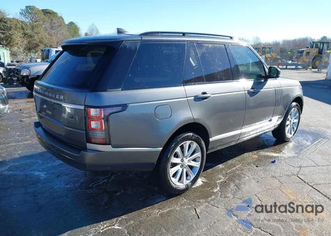 2017 Land Rover Range Rover 3.0L V6 Turbocharged Diesel Hse Td6 from USA, damaged, VIN SALGS2FK7HA363715